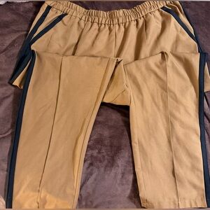 Primark Brown Elastic Waist Pants